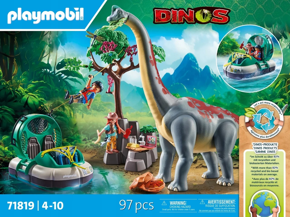 „Playmobil Dinos“ 71819 Brachiozaurų skraidyklė