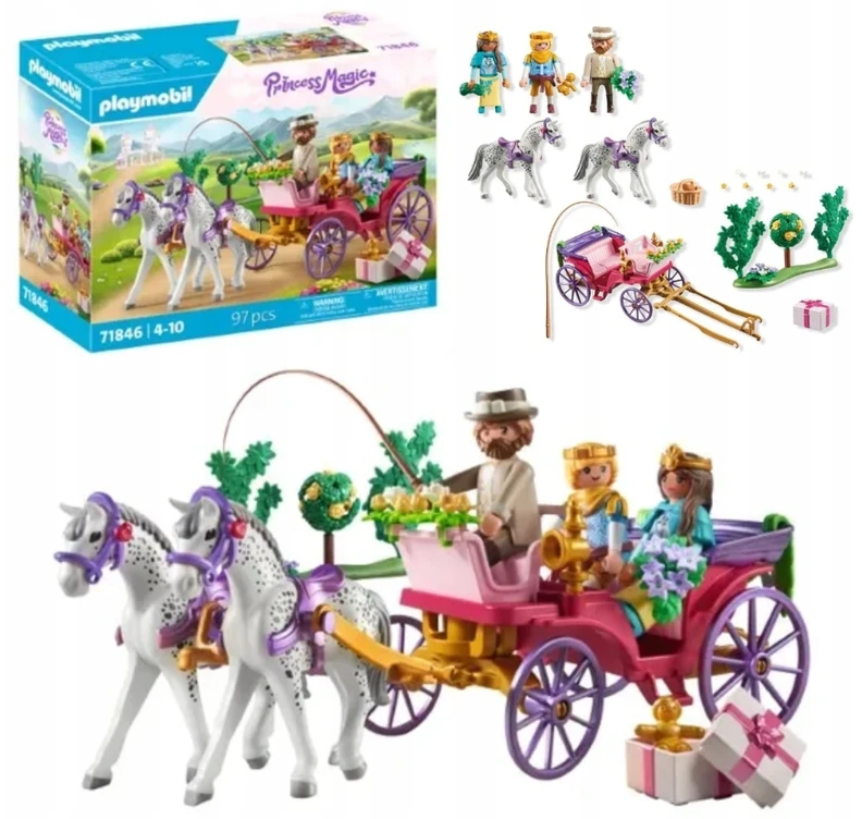 „Playmobil Princess Magic“ 71846 Princesės garvežys