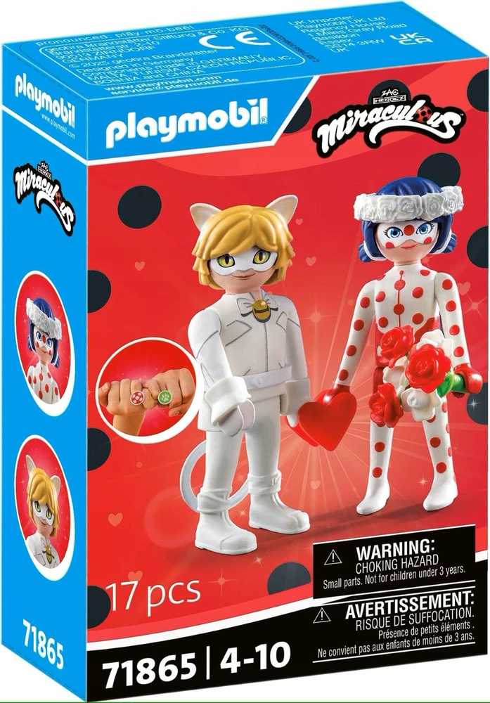 „Playmobil Miraculous“ 71865 „Boružės ir Katės Juodojo vestuvių sapnai“