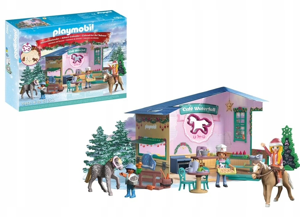 Playmobil Horses of Waterfall 71952 Świąteczne wypieki w kawiarni jeździeckiej