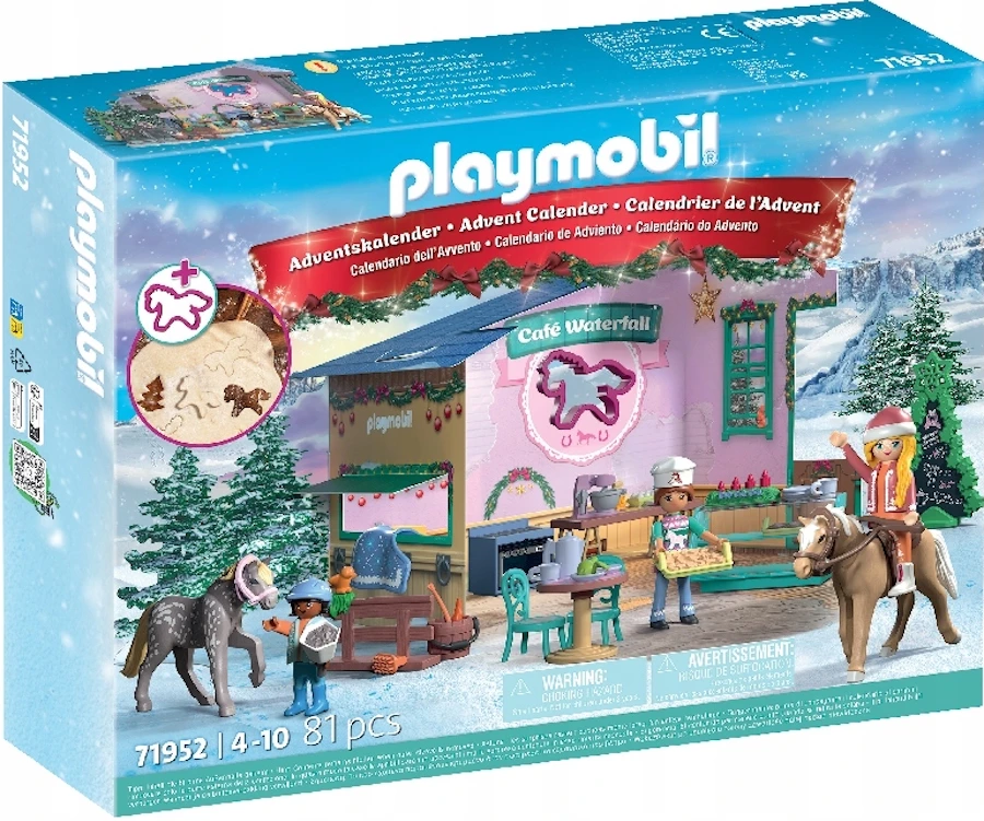 Playmobil Horses of Waterfall 71952 Świąteczne wypieki w kawiarni jeździeckiej