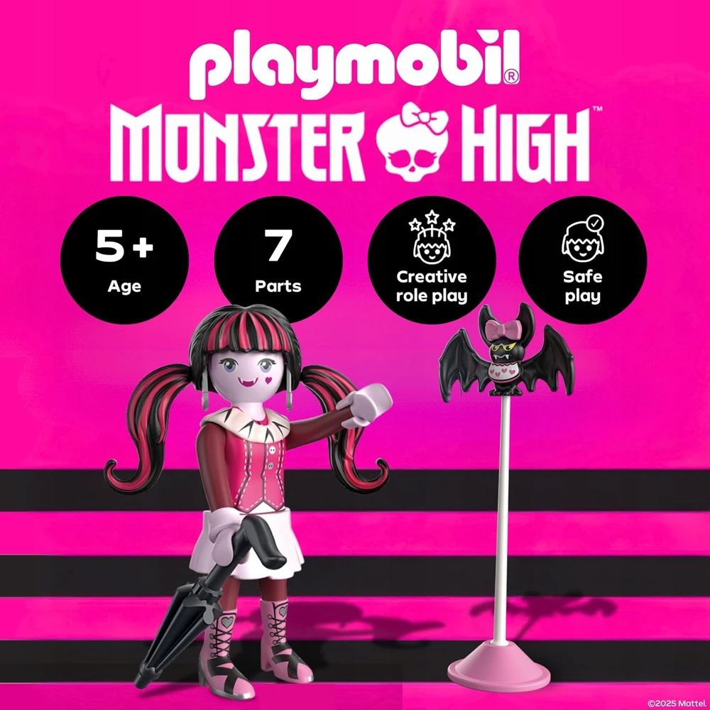 Konstruktoriaus Playmobil figūrėlė Monsterhigh Draculaura 71995