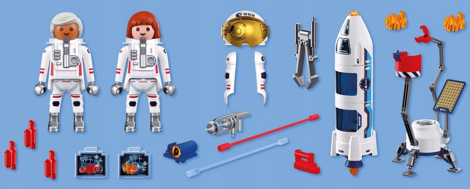 Konstruktorius Playmobil ESA: Mars Research Rocket (72011)