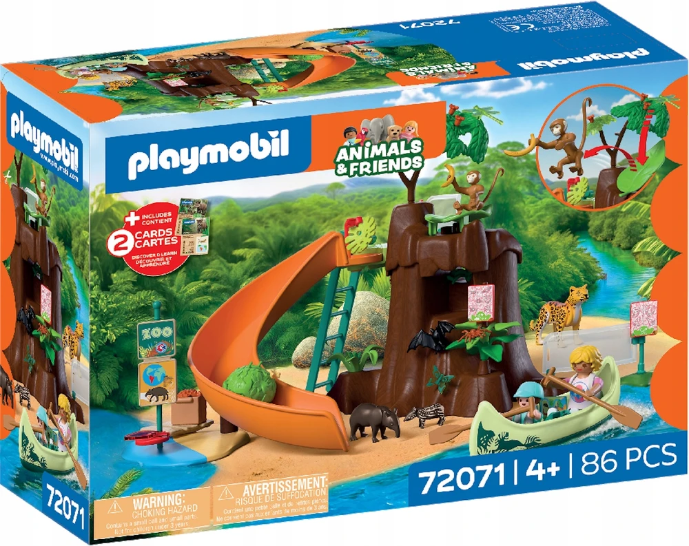 Playmobil Animals & Friends 72071 Zoologijos sodas: Džiunglių nuotykiai