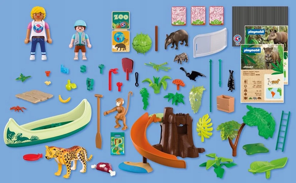 Playmobil Animals & Friends 72071 Zoologijos sodas: Džiunglių nuotykiai