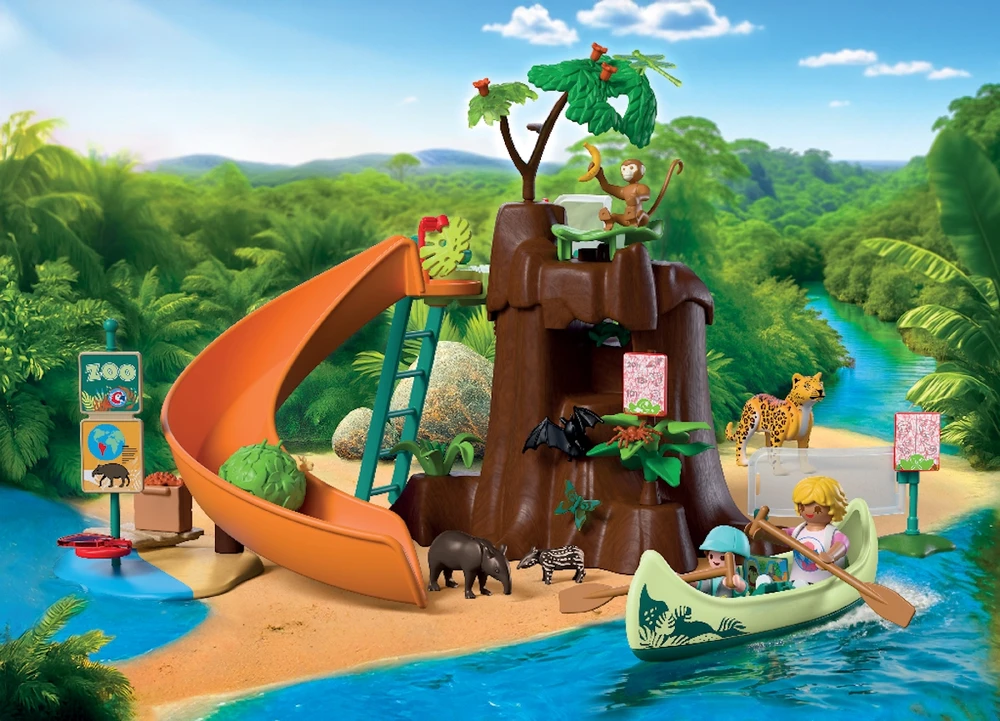 Playmobil Animals & Friends 72071 Zoologijos sodas: Džiunglių nuotykiai