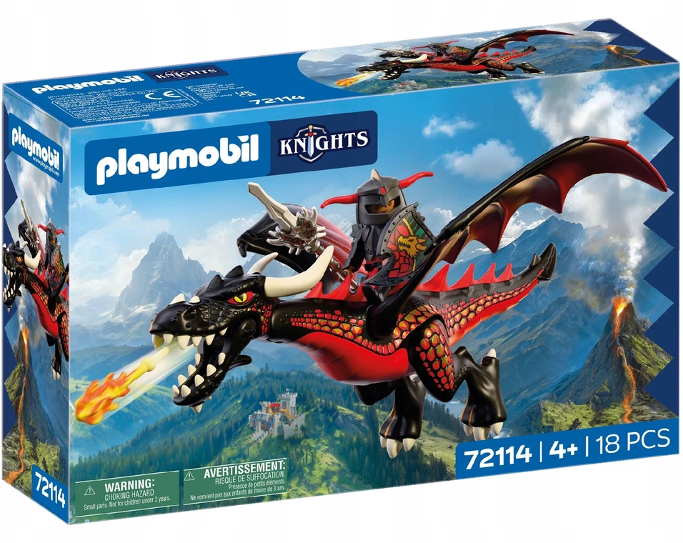 PLAYMOBIL – Juodasis drakonas (72114)