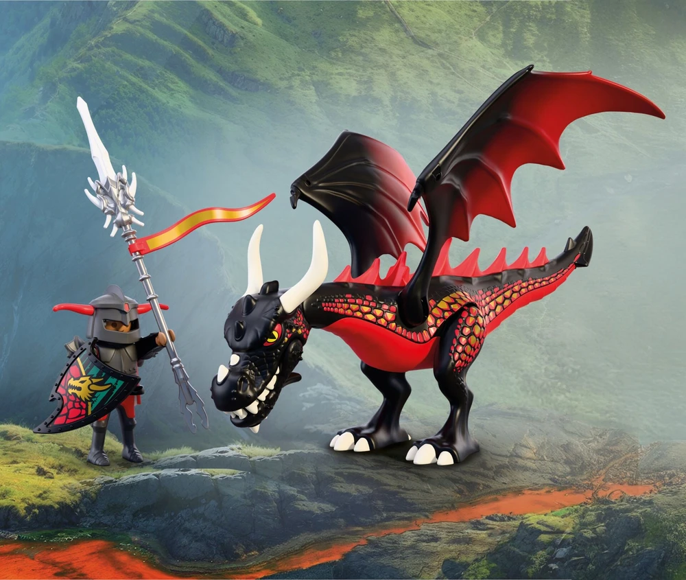 PLAYMOBIL – Juodasis drakonas (72114)
