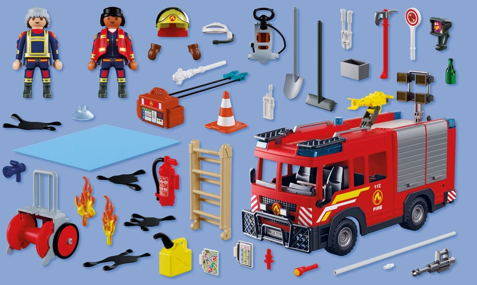 Playmobil Fire 72193 Važiuoklė ratowniczo-techniczny straży poża