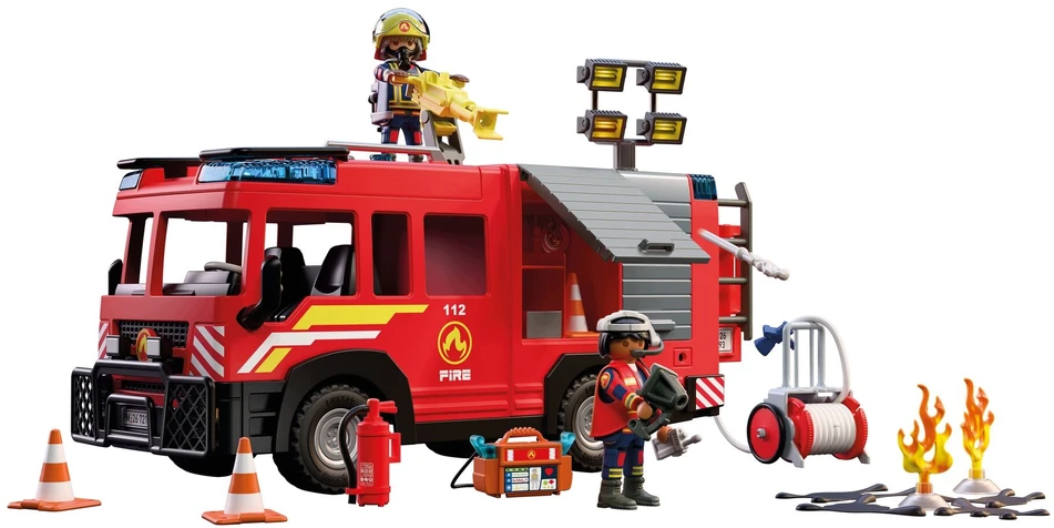 Playmobil Fire 72193 Važiuoklė ratowniczo-techniczny straży poża