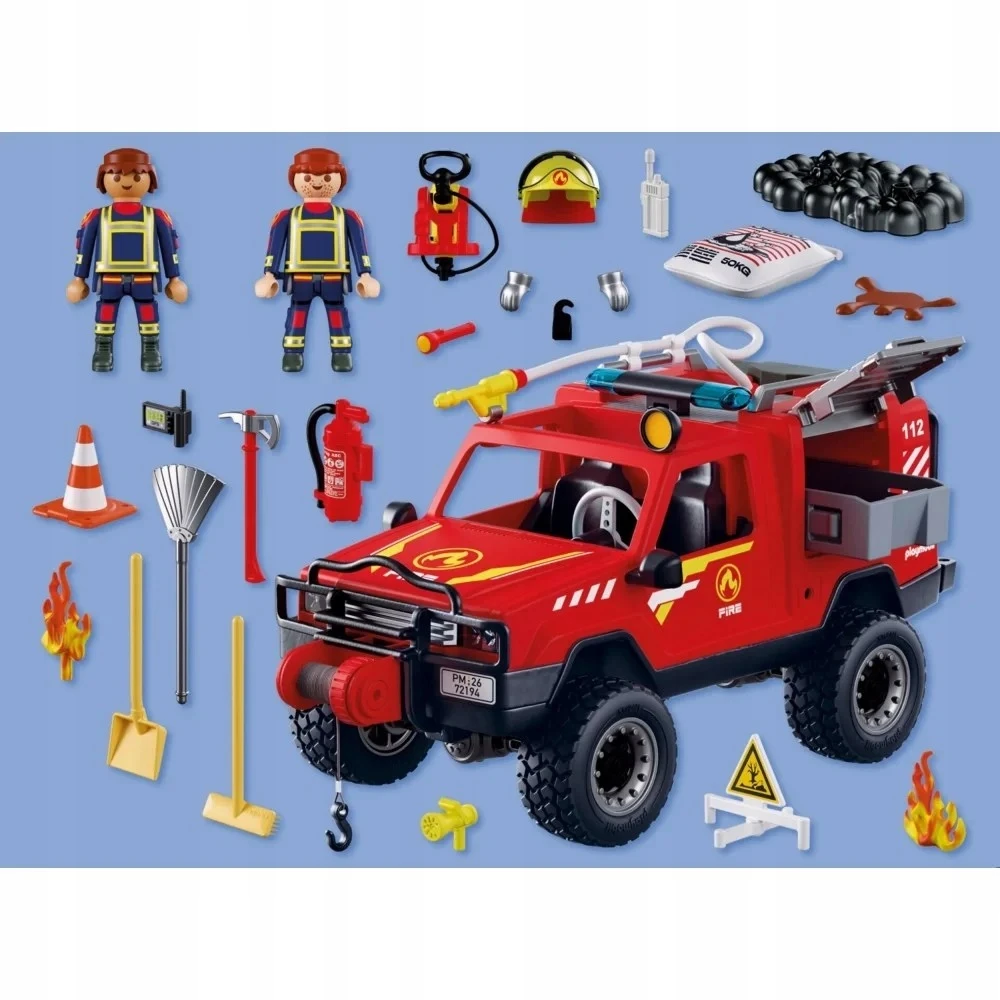 Playmobil Fire 72194 Pickup strażacki