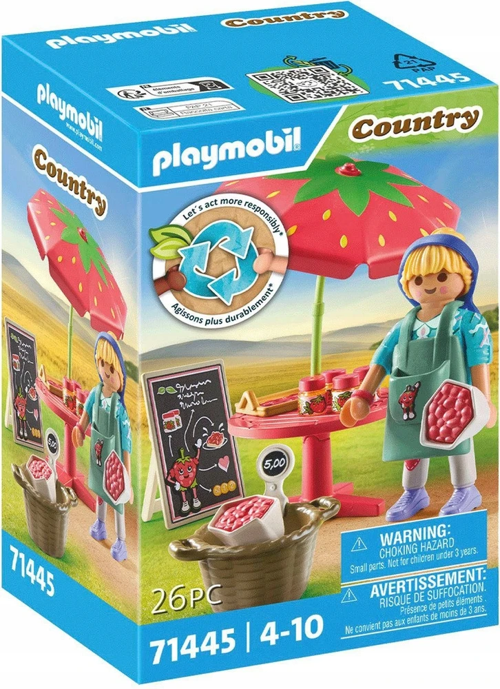 Playmobil Country 71445 Prekystalis su naminiu uogiene
