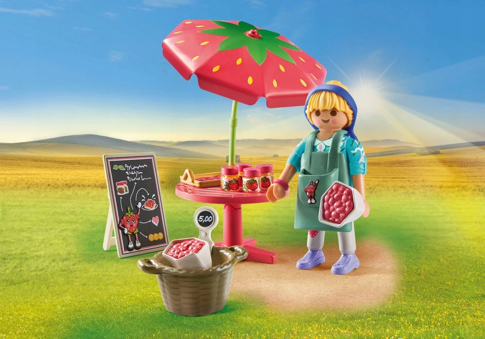 Playmobil Country 71445 Prekystalis su naminiu uogiene