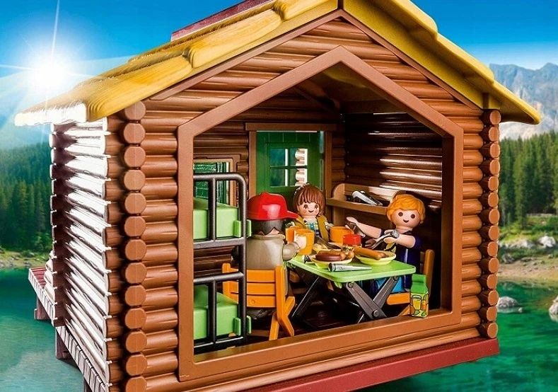 PLAYMOBIL 9320 ATOSTOGAS NAMUOSE PRIE Kaladėlės EŽERO