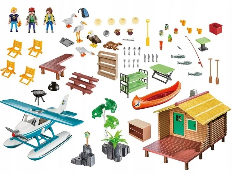 PLAYMOBIL 9320 ATOSTOGAS NAMUOSE PRIE Kaladėlės EŽERO