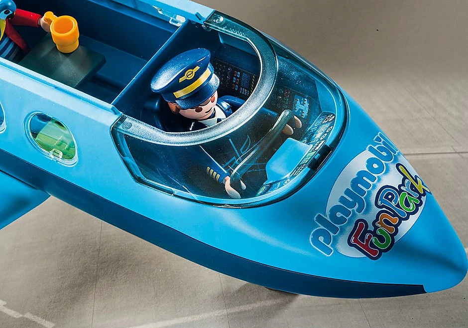 Playmobil 9366 kruizinis lėktuvas su piratų Pultas papūga