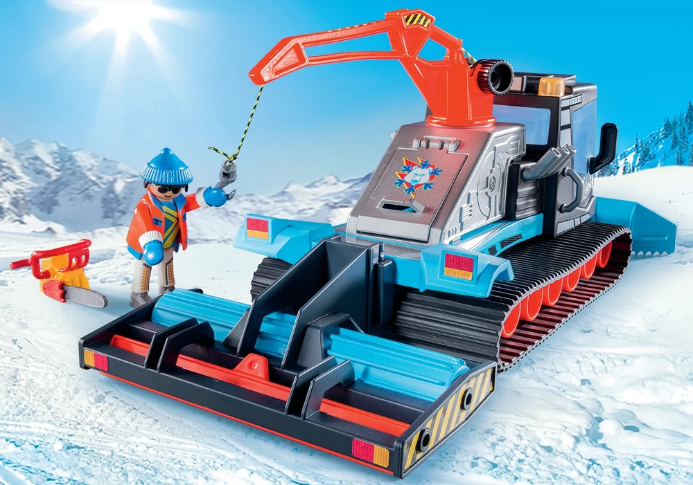 PLAYMOBIL FAMILY FUN Sniego valytuvas, 9500