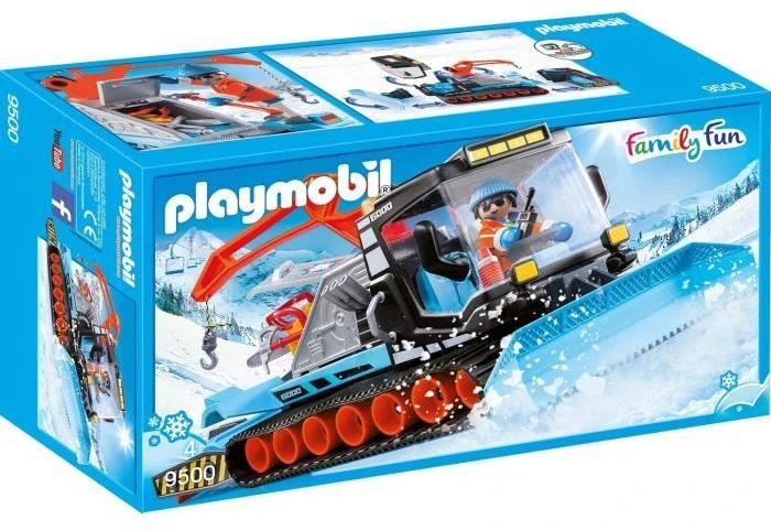 PLAYMOBIL FAMILY FUN Sniego valytuvas, 9500
