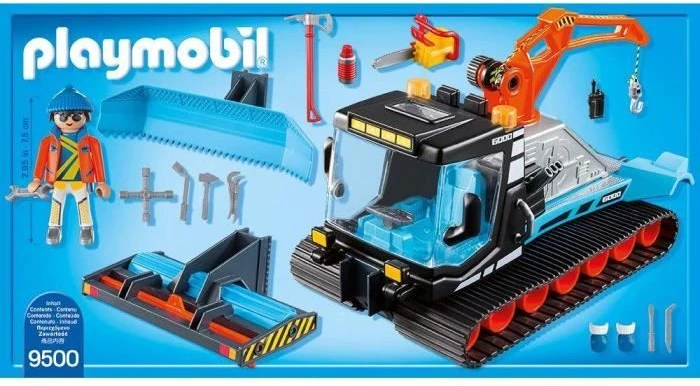 PLAYMOBIL FAMILY FUN Sniego valytuvas, 9500