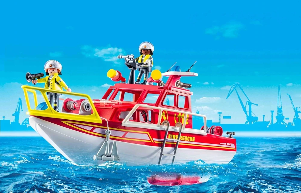 Playmobil Action Heroes 71598 Łódź ratownicza straży pożarnej