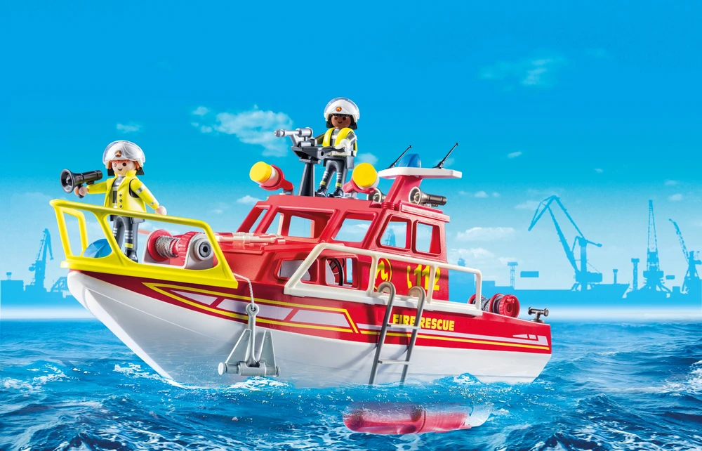 Playmobil Action Heroes 71598 Łódź ratownicza straży pożarnej