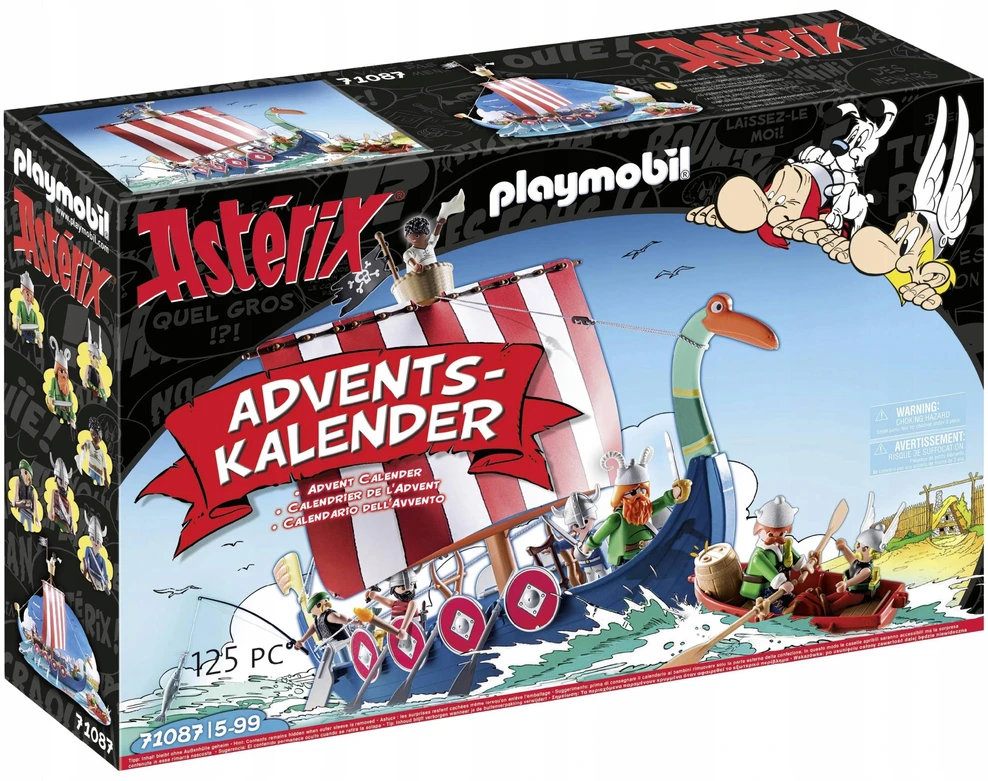 Playmobil ® Advento Kalendorius Asterix Piratai (71087)
