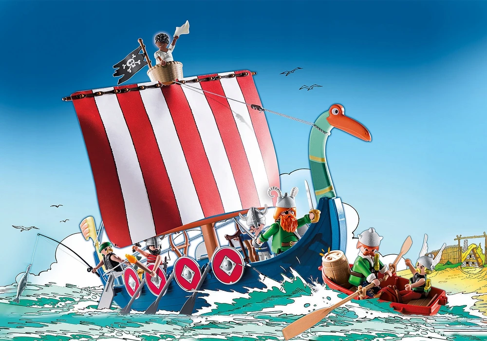 Playmobil ® Advento Kalendorius Asterix Piratai (71087)