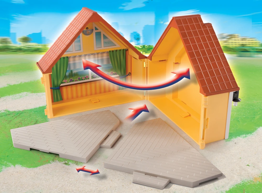 Playmobil blokai Summer Fun Summer house 6020 name