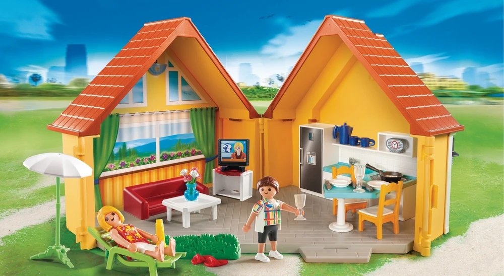 Playmobil blokai Summer Fun Summer house 6020 name