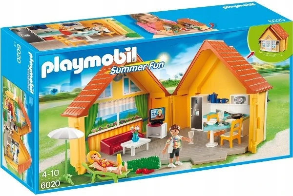 Playmobil blokai Summer Fun Summer house 6020 name