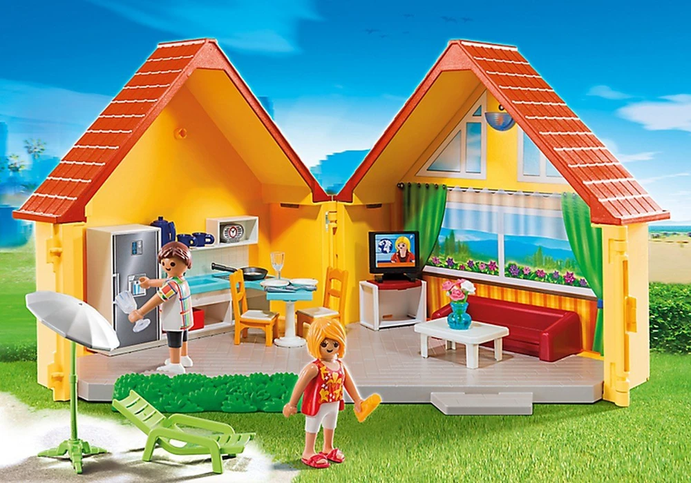 Playmobil blokai Summer Fun Summer house 6020 name