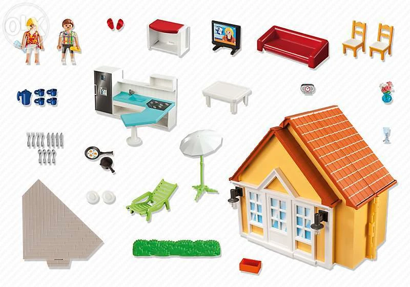 Playmobil blokai Summer Fun Summer house 6020 name