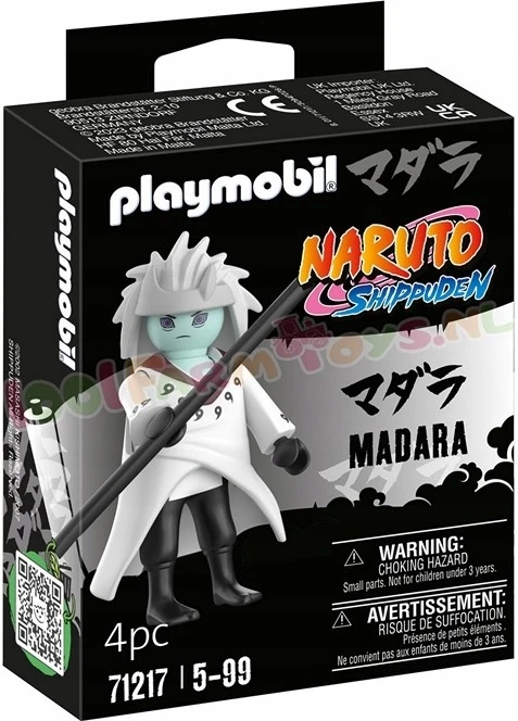 PLAYMOBIL blokeliai 71271 Naruto Shippuden Madara 4 vnt