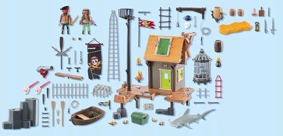 Playmobil Pirates 71792 Piratų uostas su kalėjimu