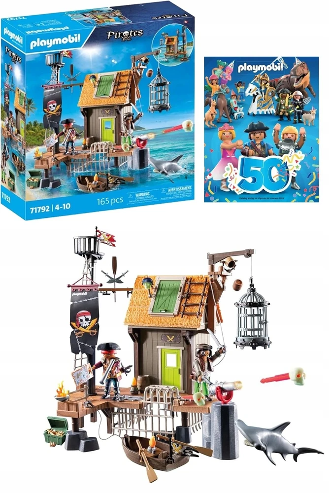 Playmobil Pirates 71792 Piratų uostas su kalėjimu