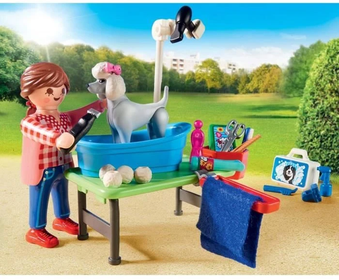 PLAYMOBIL CITY LIFE Mobilus gyvūnų priežiūros automobilis, 9278