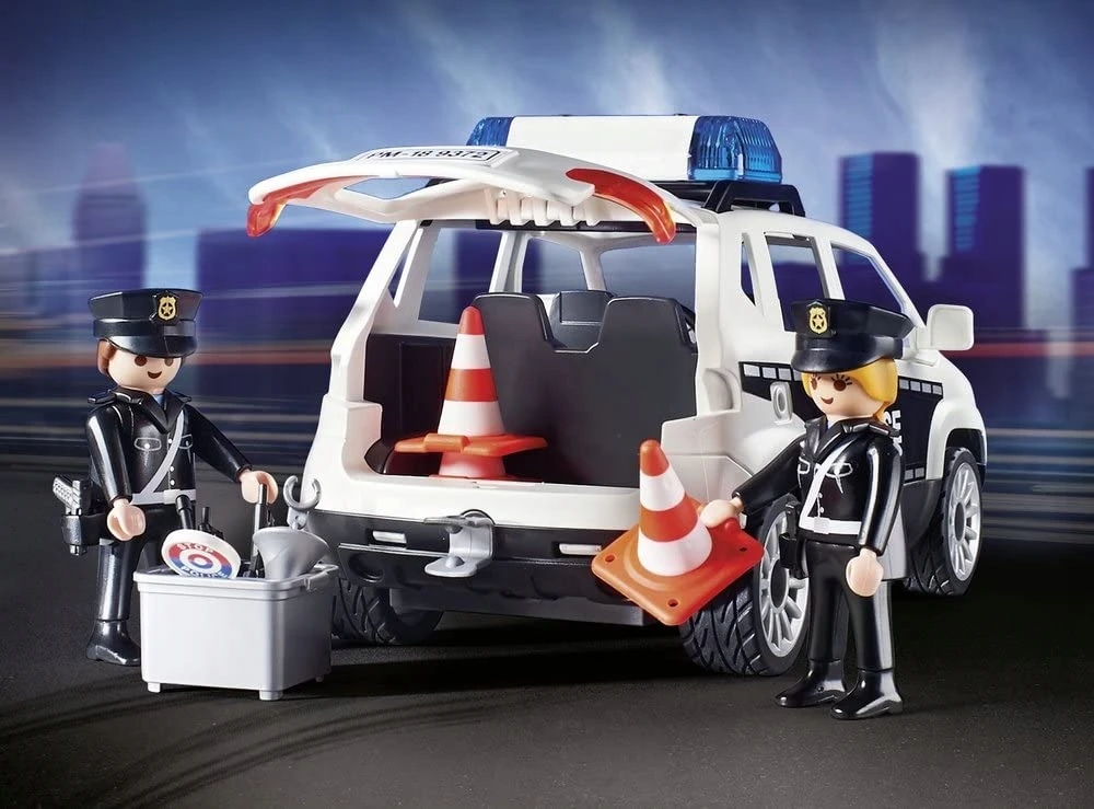 Žaislų Rinkinys - Playmobil 9372 City Action Policijos Nuovada Su Figūrėlėmis Ir Priedais - Marga