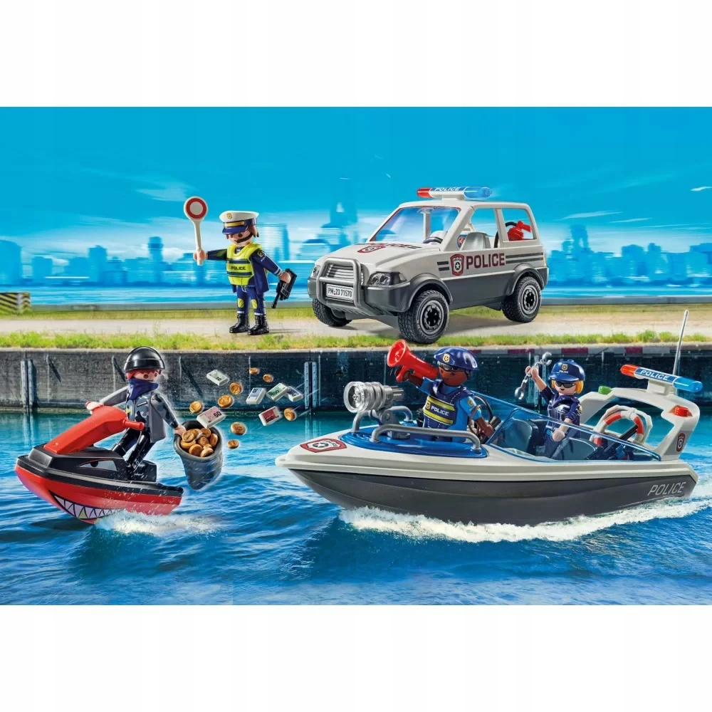 PLAYMOBIL CITY ACTION 71570 POLICE CASE ANT VANDENS