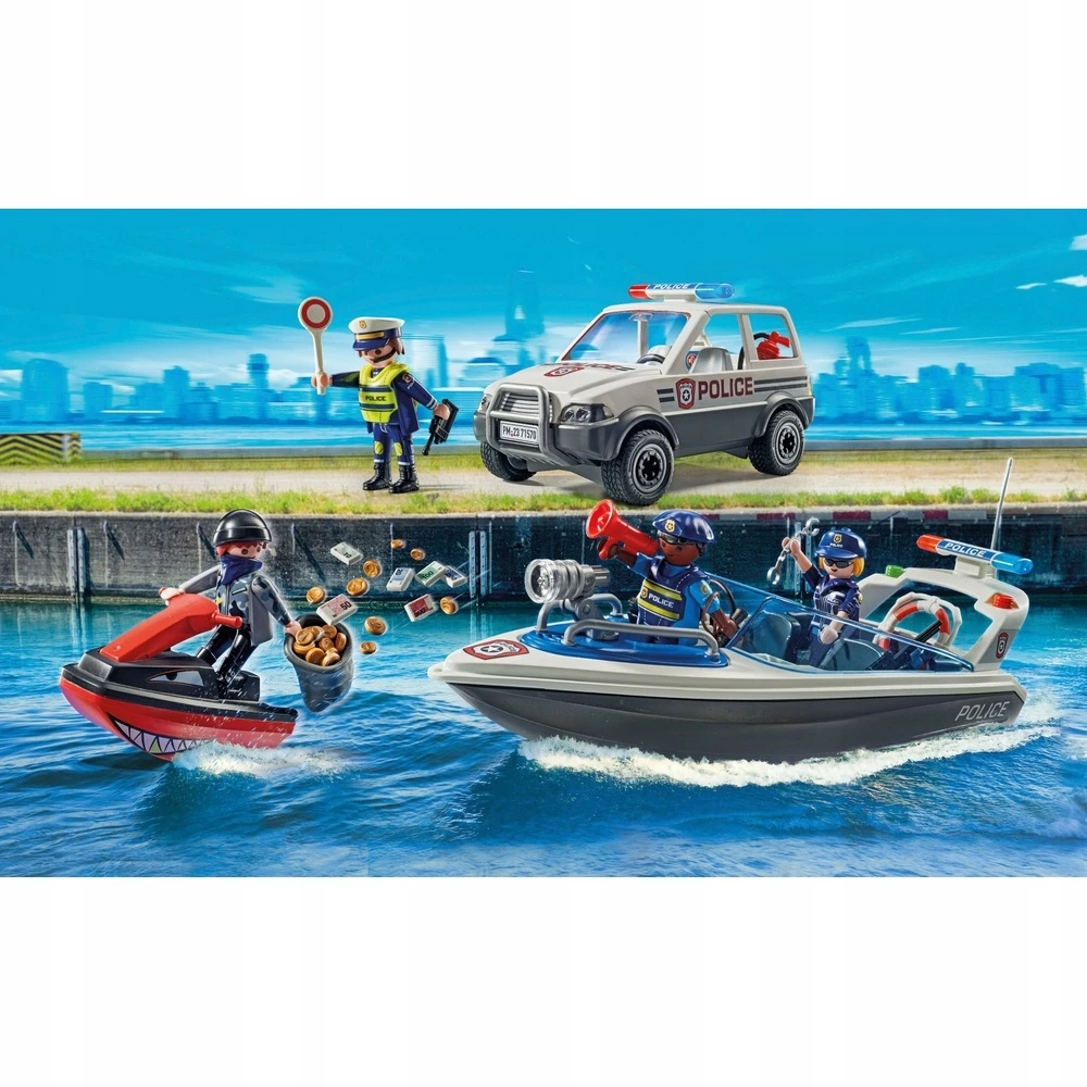 PLAYMOBIL CITY ACTION 71570 POLICE CASE ANT VANDENS