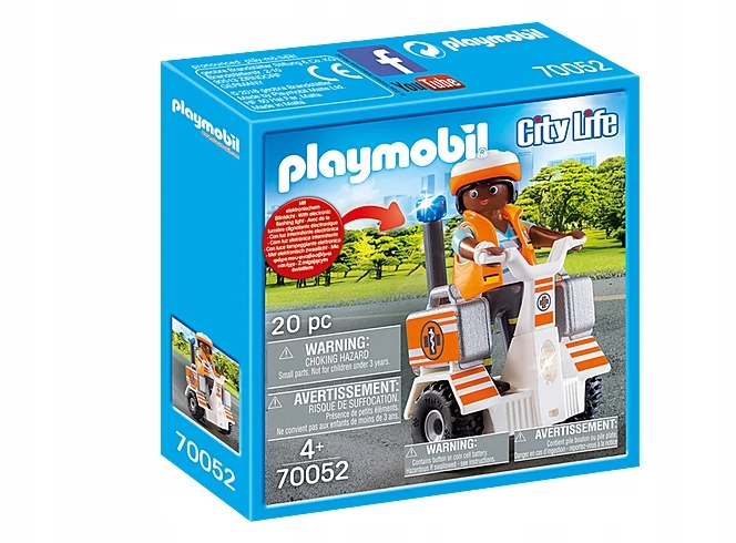 Playmobil City Life 70052 Rescue Balance Racer