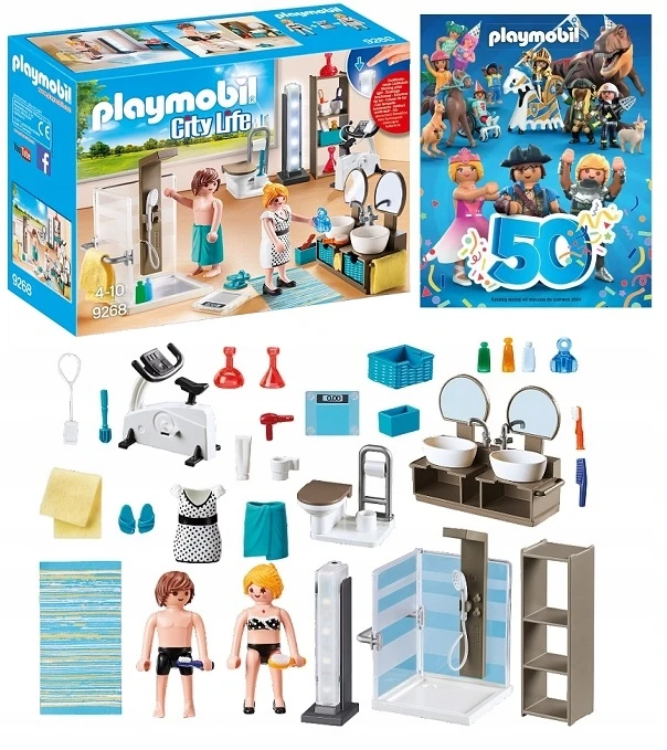 PLAYMOBIL City Life Vonios kambarys, 9268