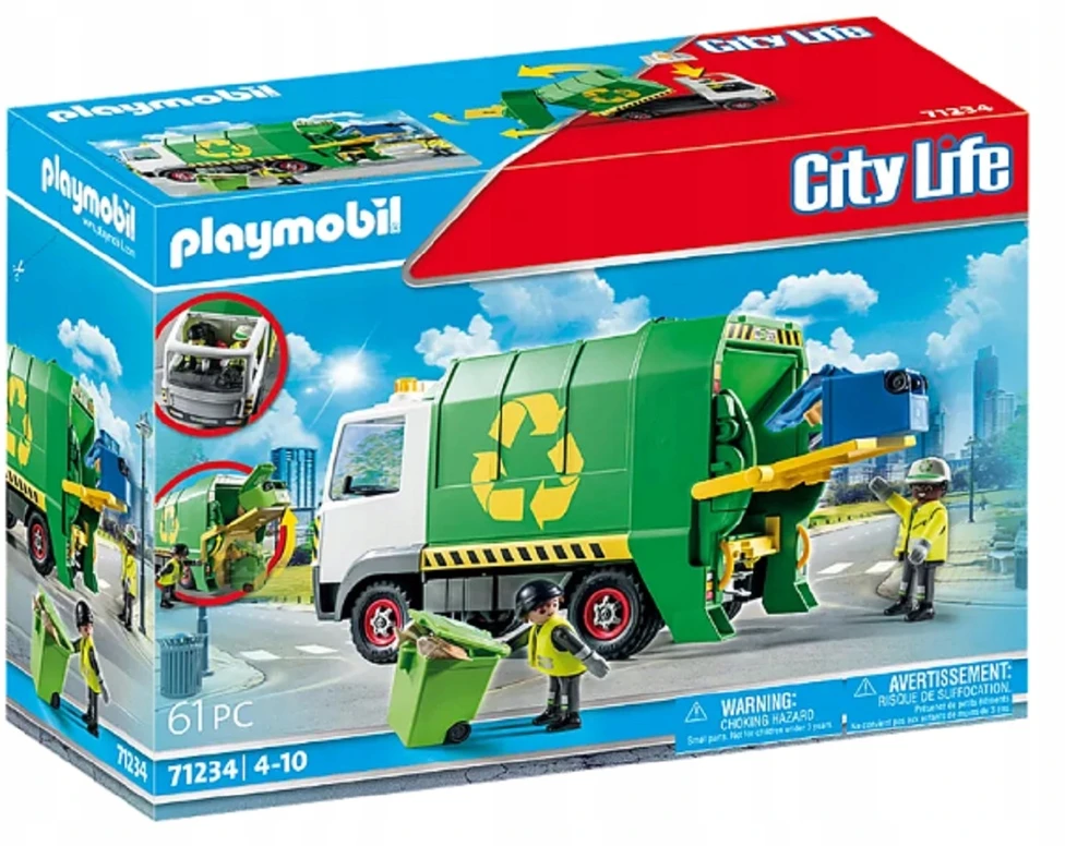 Playmobil City Life 71234 Šiukšliavežis