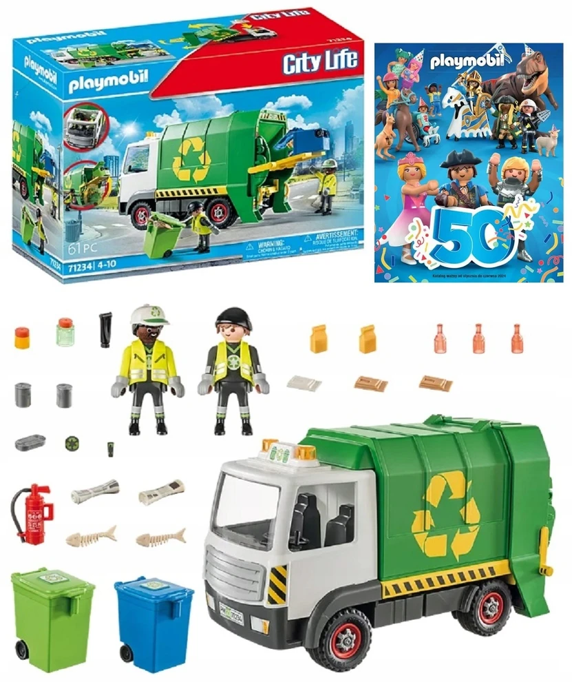 Playmobil City Life 71234 Šiukšliavežis