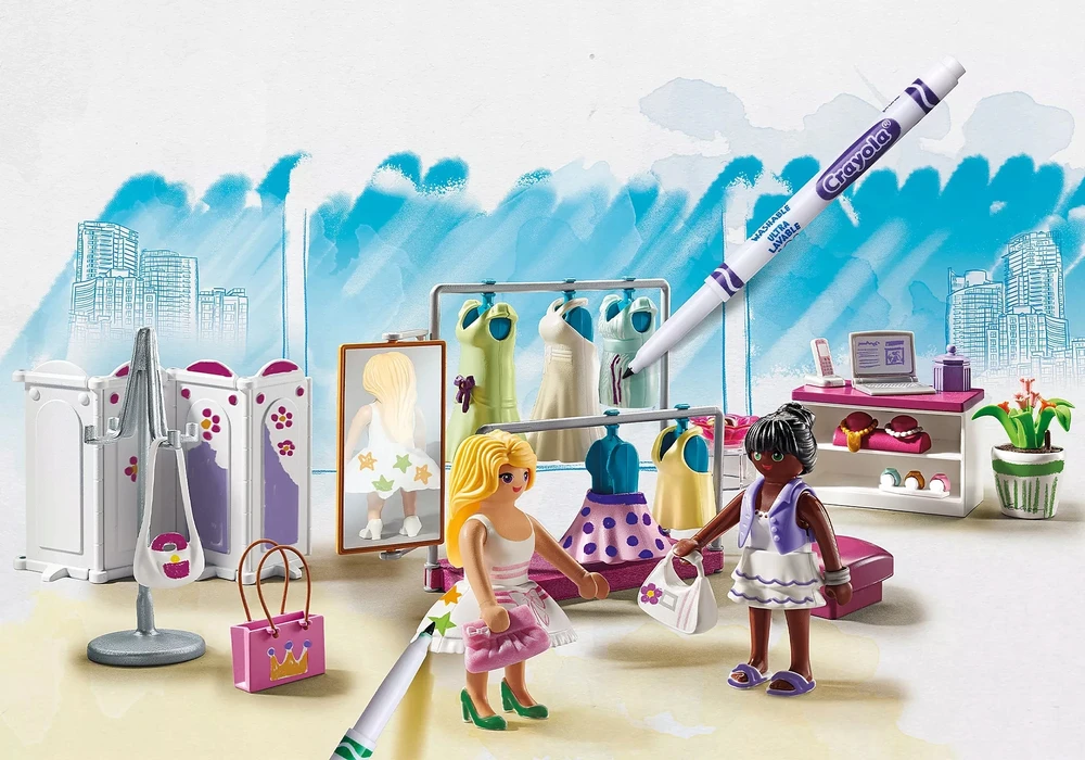 Playmobil Color Clothing boutique 71372 Fashion