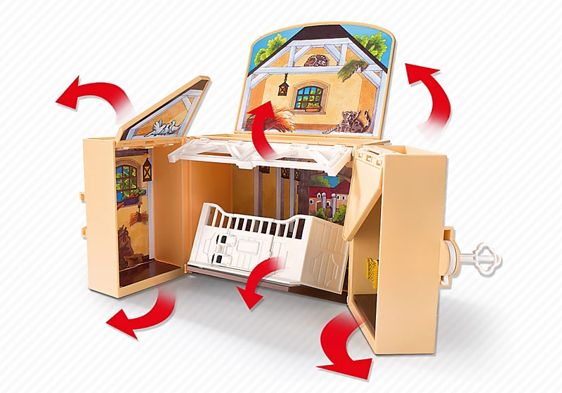 Playmobil Country 5418 Stud Farm Box Sulankstoma dėžutė