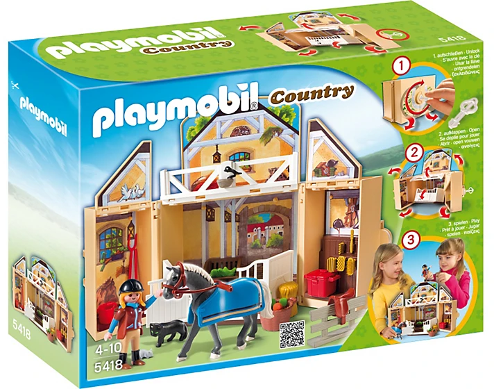 Playmobil Country 5418 Stud Farm Box Sulankstoma dėžutė