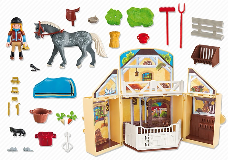 Playmobil Country 5418 Stud Farm Box Sulankstoma dėžutė