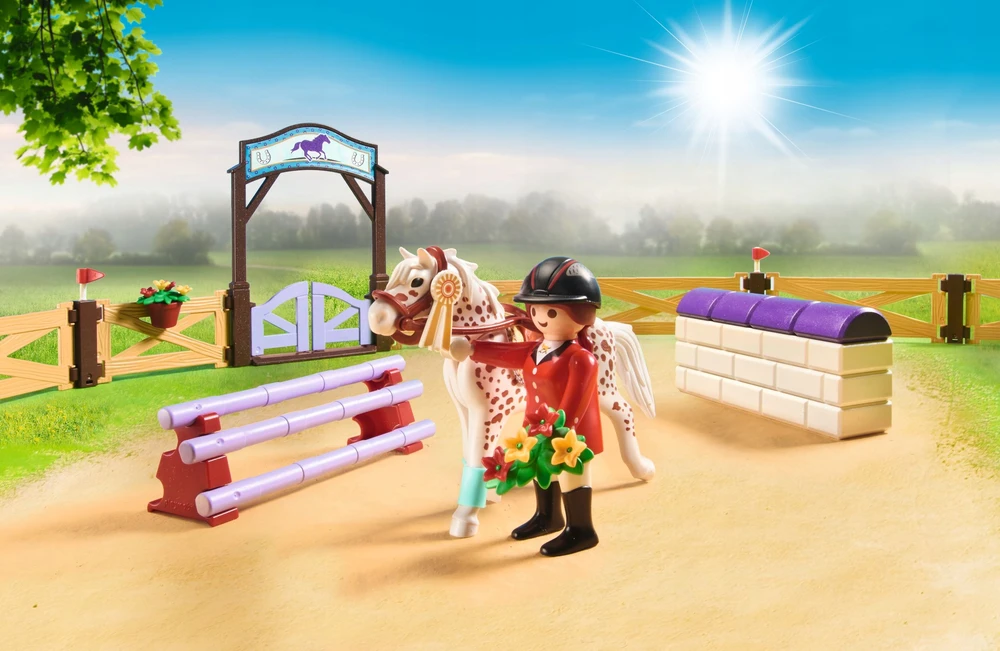 „Playmobil Country“ 70871 Jojimo turnyras su arklių plovykla