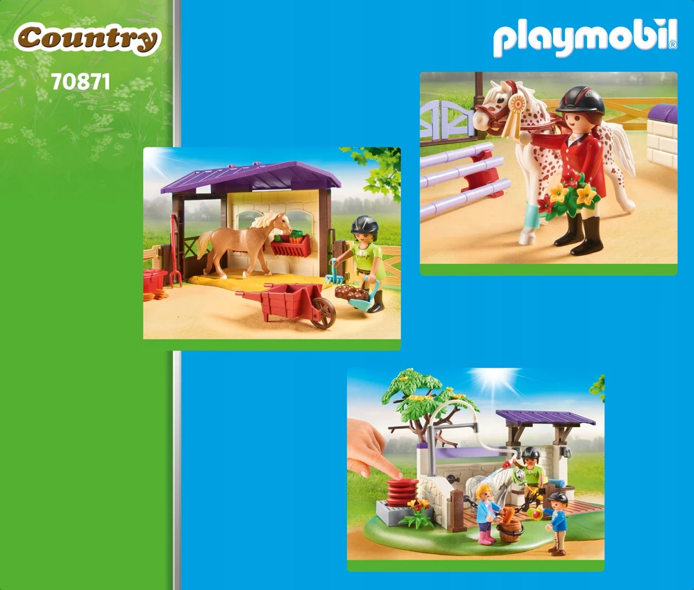 „Playmobil Country“ 70871 Jojimo turnyras su arklių plovykla
