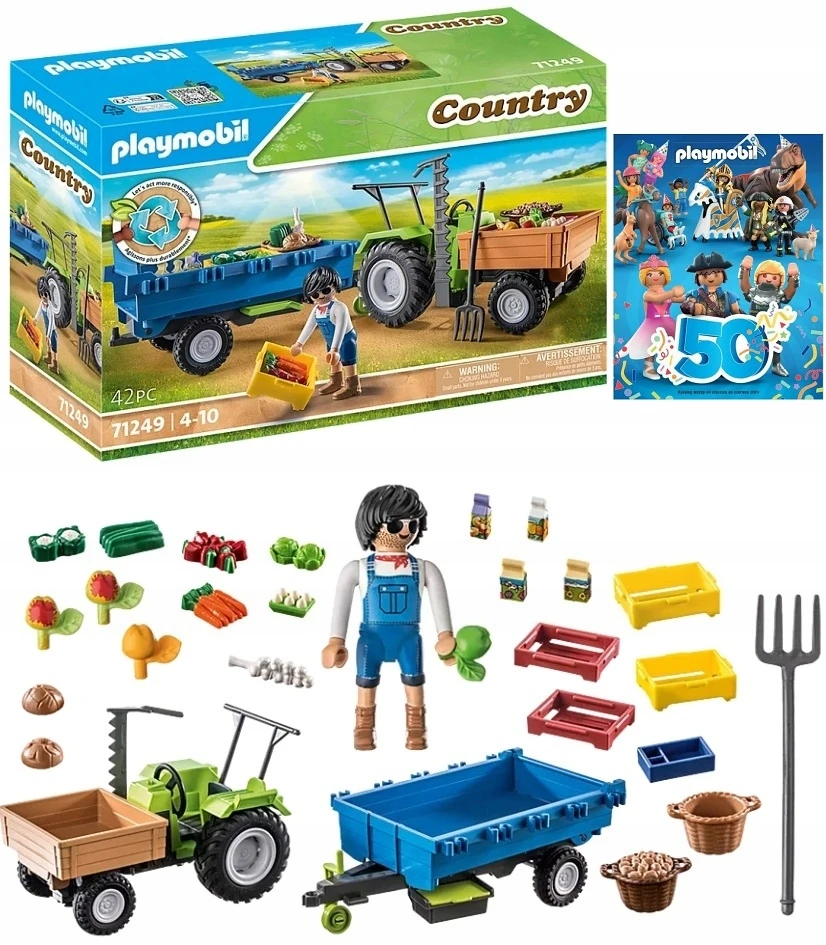 KONSTR PLAYMOBIL TRAKTORIUS 71249